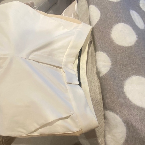 NWT Size 6 Bone colored Tuxedo pants. - Picture 4 of 5